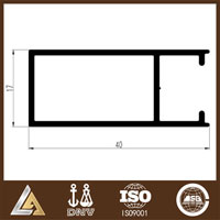 aluminum profile drawing
