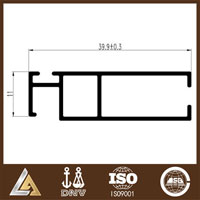 aluminum profile drawing