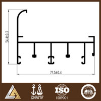 aluminum profile drawing