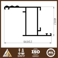 aluminum profile drawing
