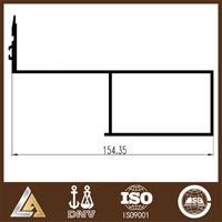 aluminum profile drawing