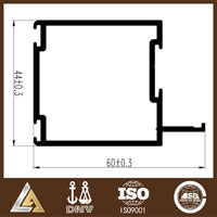 aluminum profile drawing