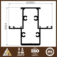 aluminum profile drawing