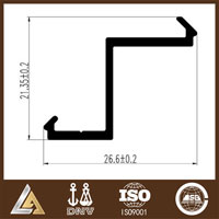 aluminum profile drawing