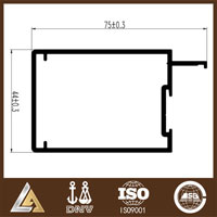 aluminum profile drawing
