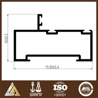 aluminum profile drawing