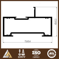 aluminum profile drawing