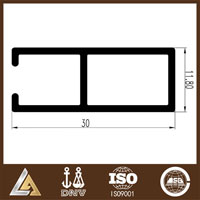aluminum profile drawing