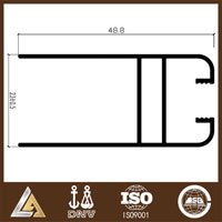aluminum profile drawing