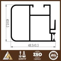 aluminum profile drawing