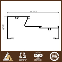 aluminum profile drawing