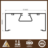 aluminum profile drawing