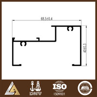 aluminum profile drawing
