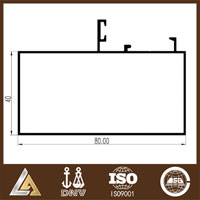 aluminum profile drawing