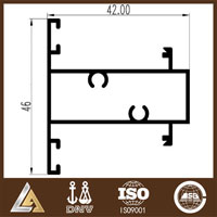 aluminum profile drawing
