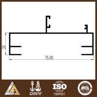 aluminum profile drawing
